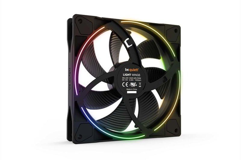 BE QUIET!  ! Light Wings | 140mm PWM Boitier PC Ventilateur 14 cm Noir 1 pièce(s) 