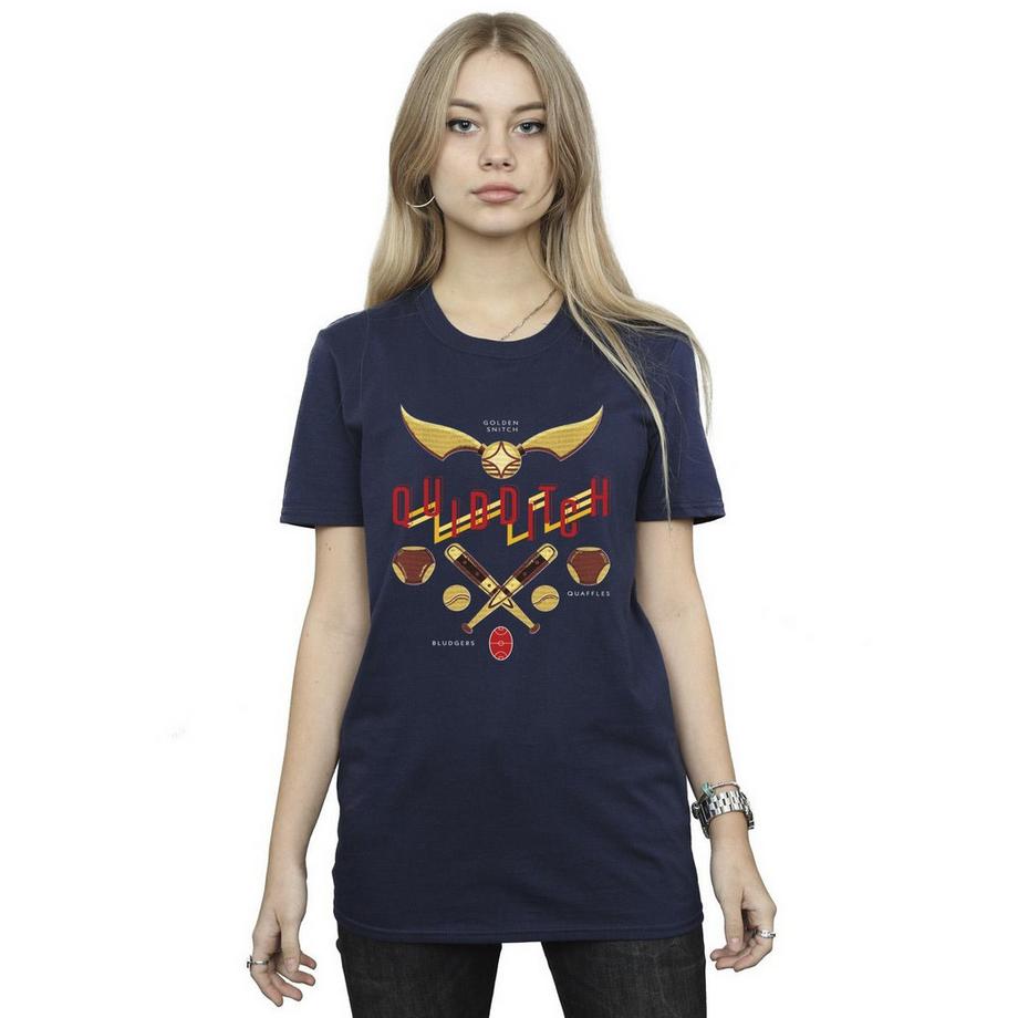 HARRY-POTTER Quidditch Golden Snitch T-Shirt  