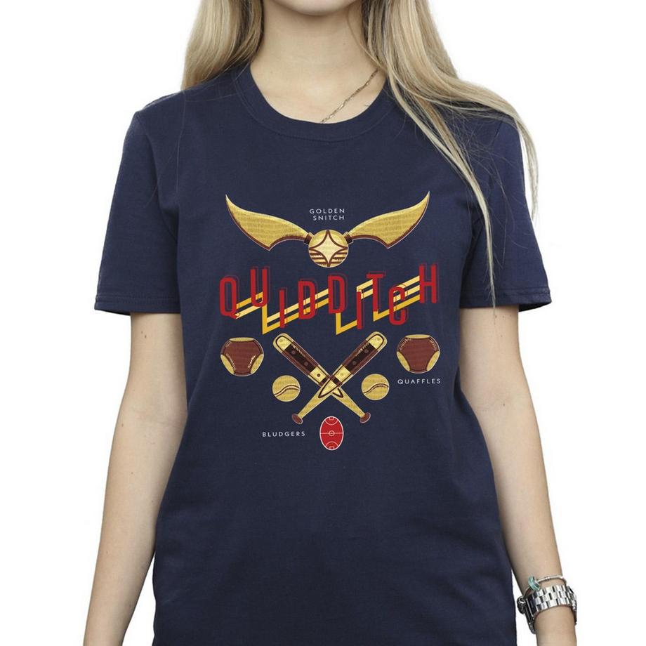 HARRY-POTTER Quidditch Golden Snitch T-Shirt  