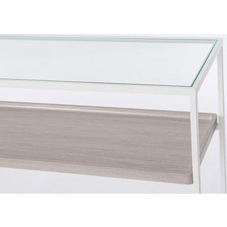 mutoni Console Laurier blanc 120x30x75  