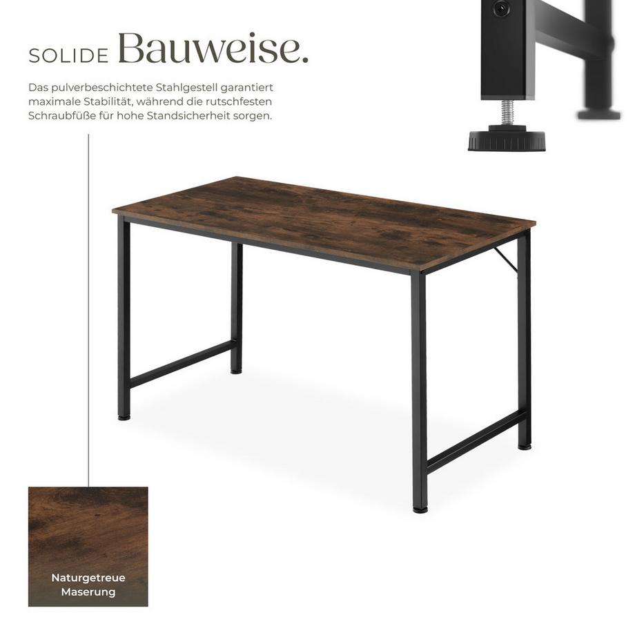 Tectake Scrivania Jenkins Stile Industriale  