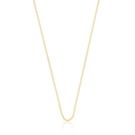 MUAU Schmuck  Collier Rundanker Gelbgold 375, 1.7mm, 40cm 
