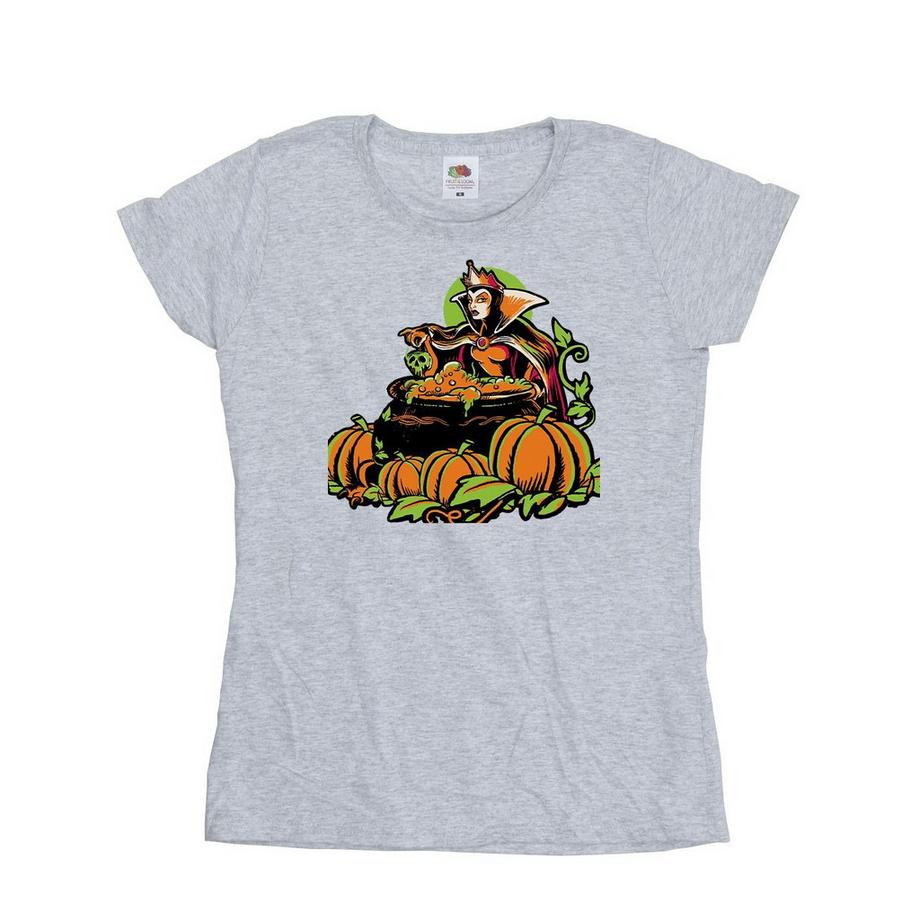 Disney Halloween Imprimé Graphique T-Shirt Coupe Ajustée  