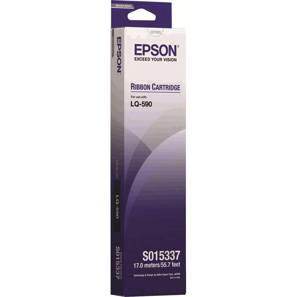 EPSON  EPSON Farbband Nylon schwarz S015337 LQ 590 5 Mio.Z. 