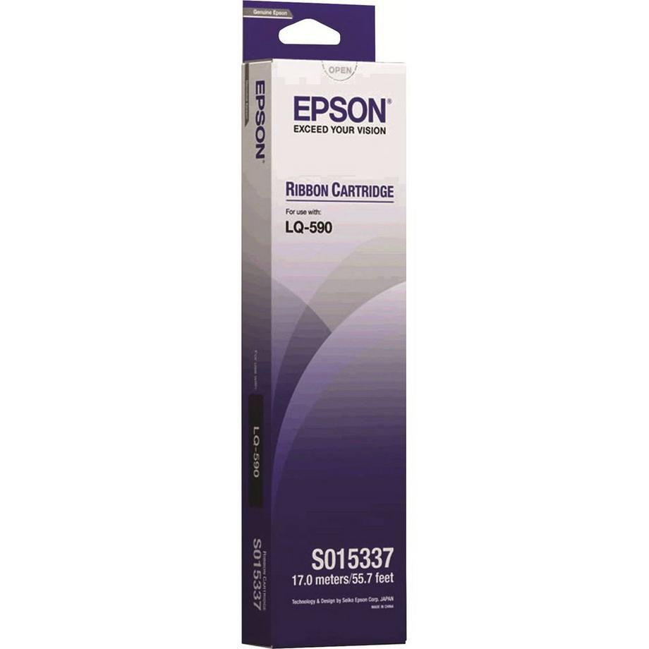 EPSON  EPSON Farbband Nylon schwarz S015337 LQ 590 5 Mio.Z. 