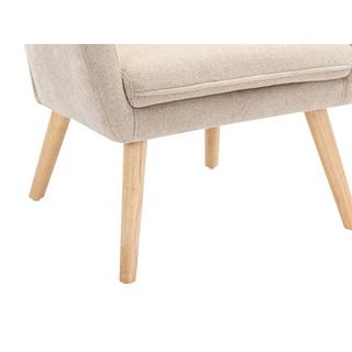 Vente-unique Sessel - Stoff - Beige - SERINO  