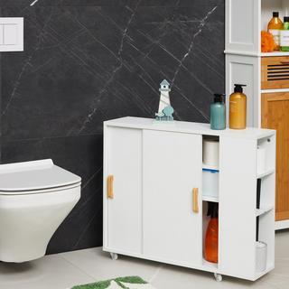 Northix Nischenschrank mit Rollen  