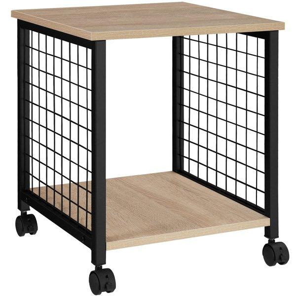 Tectake Table d’appoint Gary 40x40x48cm  