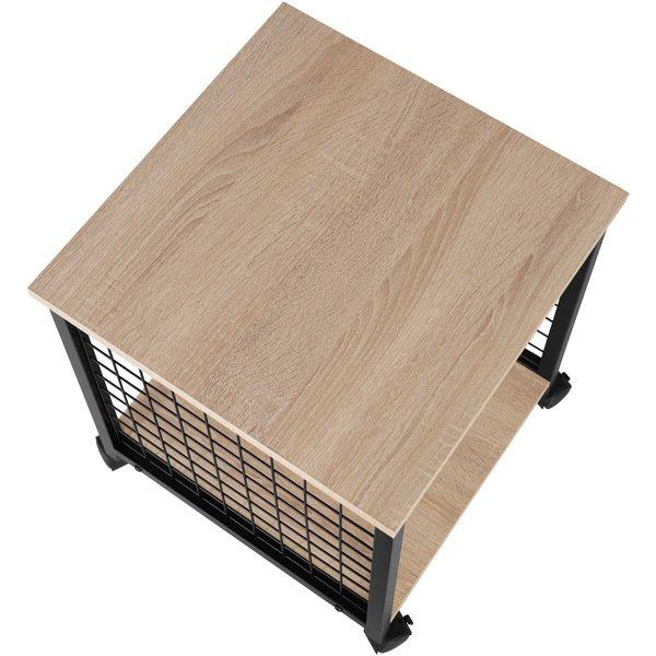 Tectake Table d’appoint Gary 40x40x48cm  