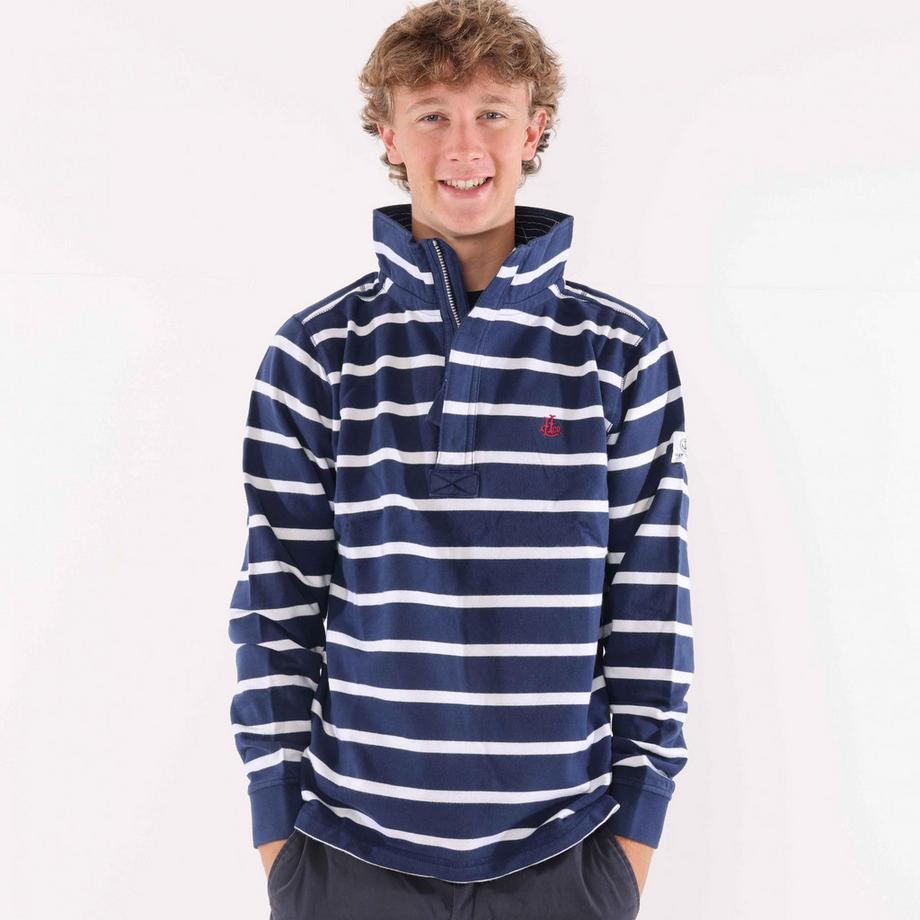 Sweatshirt  ,  mit kurzem Reißverschluss