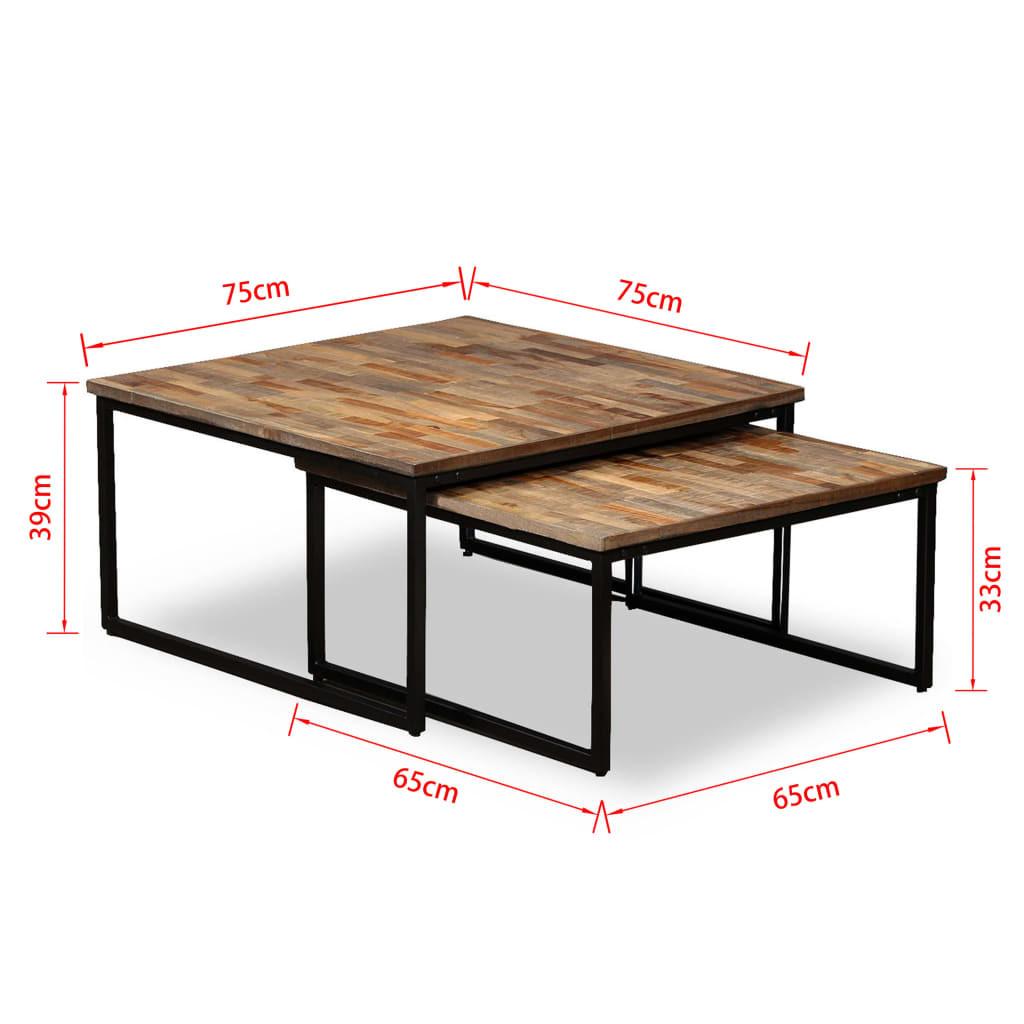 VidaXL Couchtisch holz  