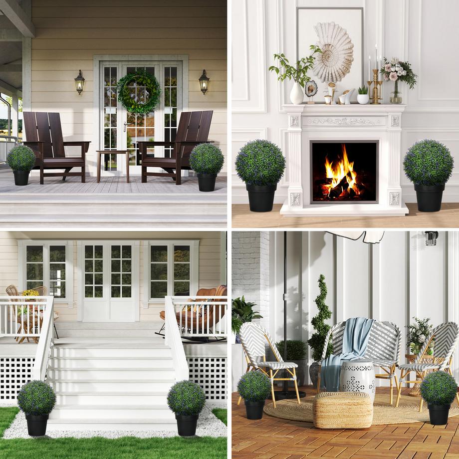 HOMCOM Plantes artificielles  