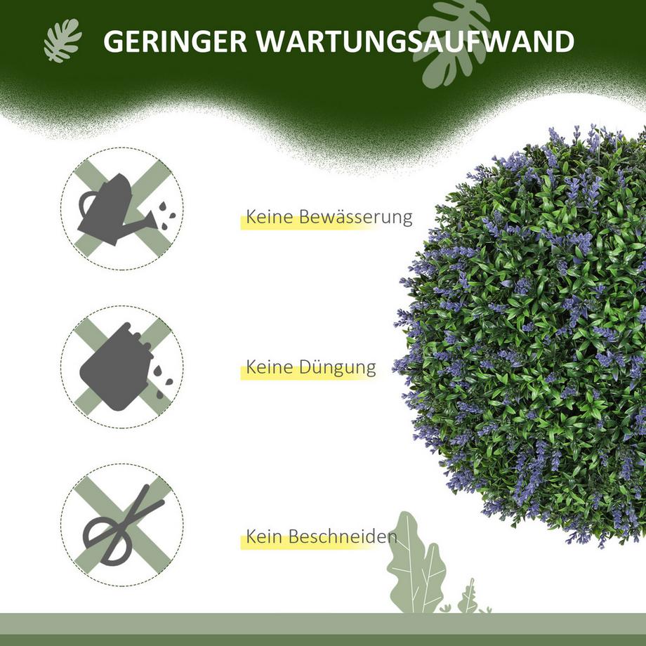 HOMCOM Plantes artificielles  