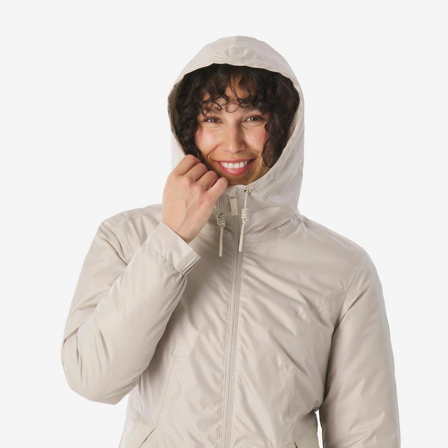 QUECHUA SH100 Veste de Randonnée Chaude Imperméable  
