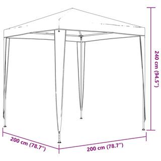 VidaXL tenda da festa Polietilene  