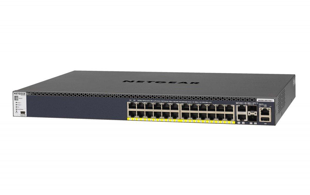 NETGEAR  Netgear PoE+ Switch M4300-28G-PoE+ 550W 28 Port 