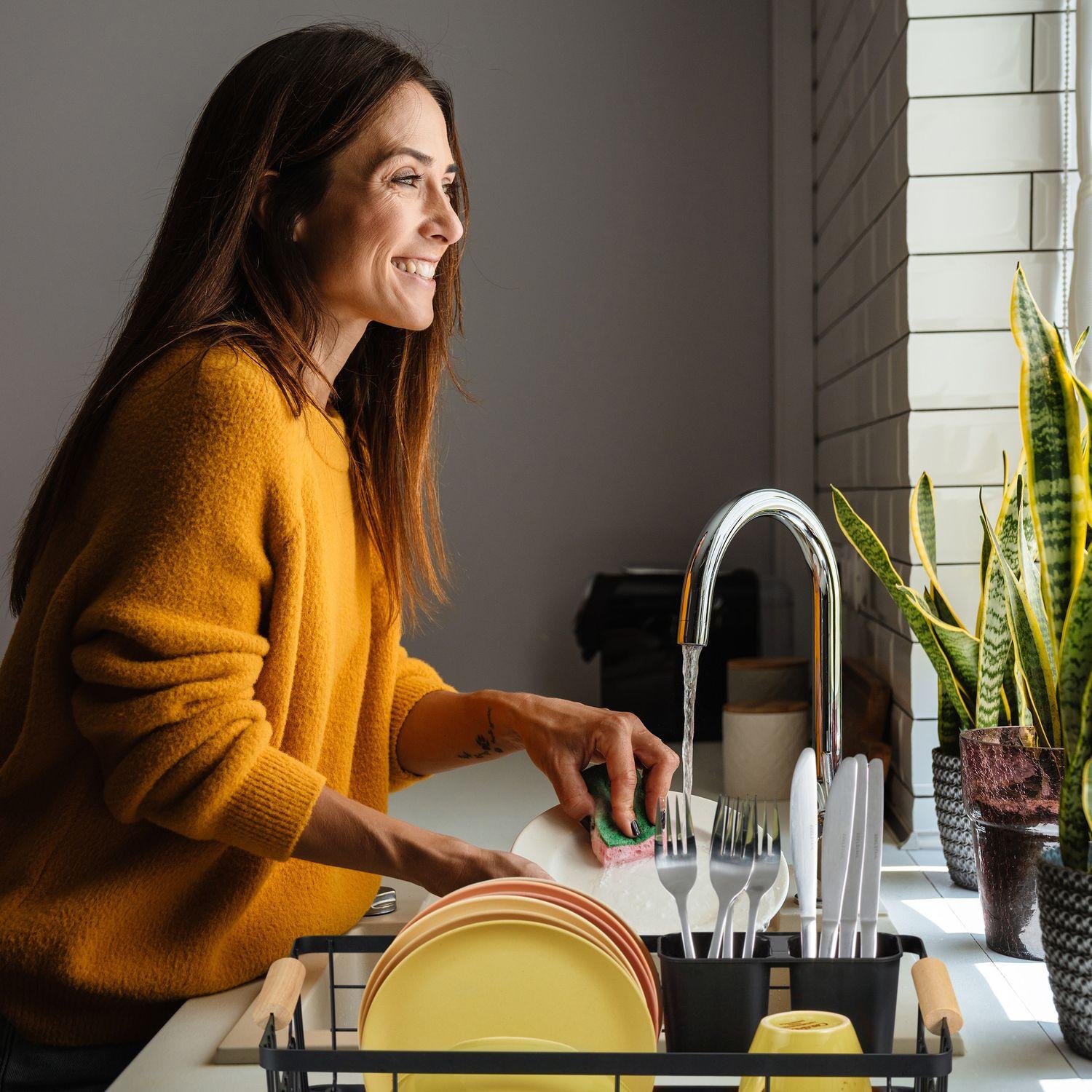 Northix Geschirrablauf mit Auffangschale  