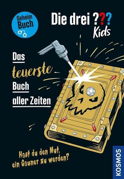 Die drei ??? Kids, Das teuerste Buch aller Zeiten Blanck, Ulf; Kampmann, Stefani (Illustrationen) Couverture rigide 