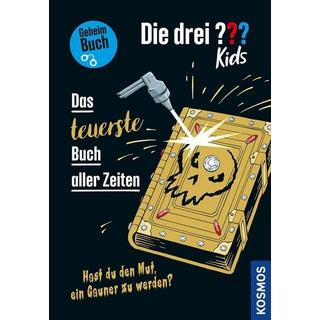 Die drei ??? Kids, Das teuerste Buch aller Zeiten Blanck, Ulf; Kampmann, Stefani (Illustrationen) Couverture rigide 