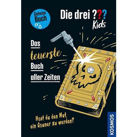 Die drei ??? Kids, Das teuerste Buch aller Zeiten Blanck, Ulf; Kampmann, Stefani (Illustrationen) Couverture rigide 