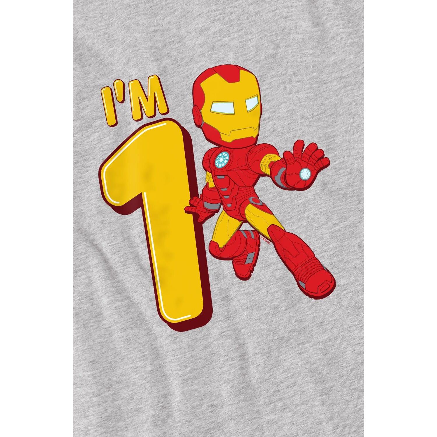 Iron Man  TShirt  1. Geburtstag 