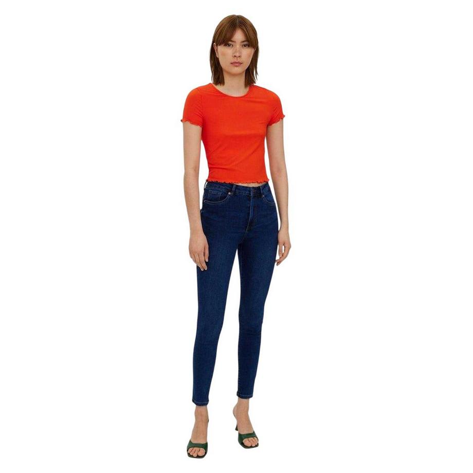 VERO MODA Jeans Taille Haute Skinny  