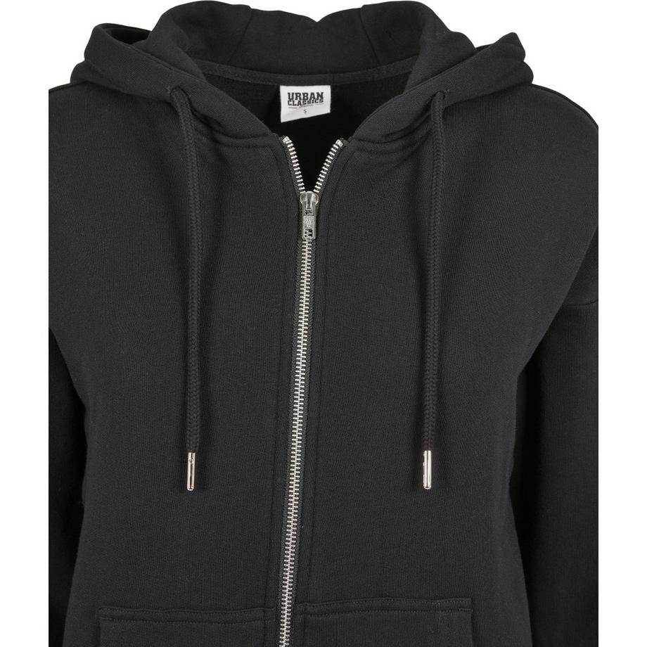 URBAN CLASSICS Organic Terry Zip Kapuzenpullover  
