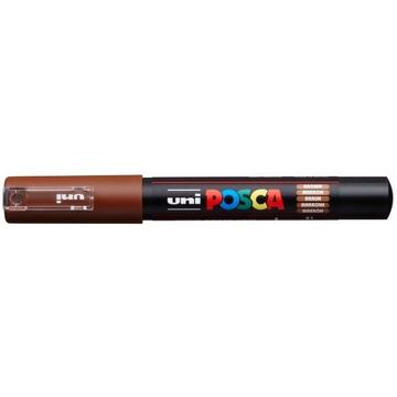 UNI-BALL Posca Marker 7mm PC-1M BROWN brun