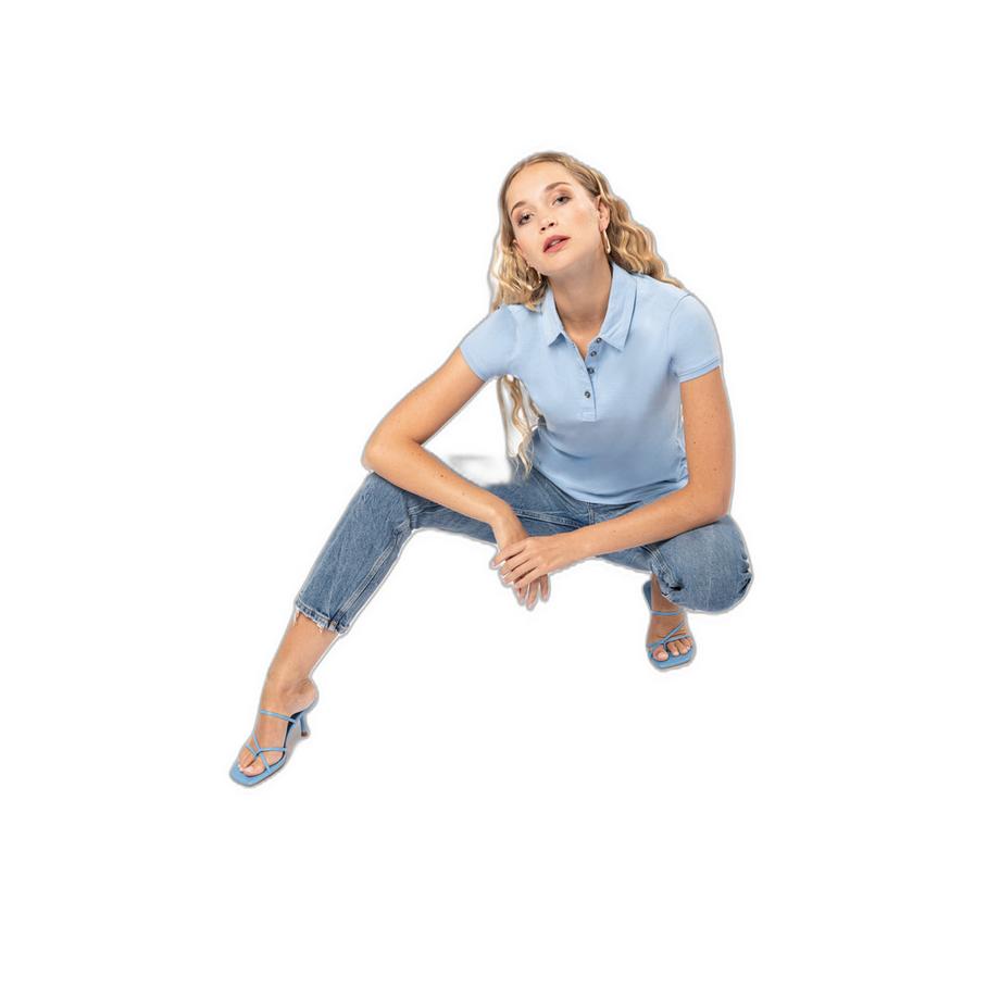 Kariban Femme Manches Courtes Jersey Polo  