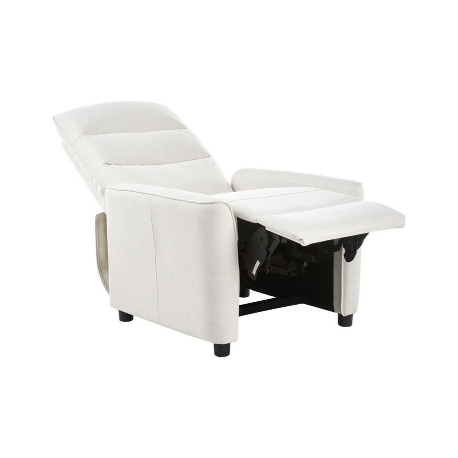 Beliani Fauteuil inclinable en Tissu Traditionnel SANDE  