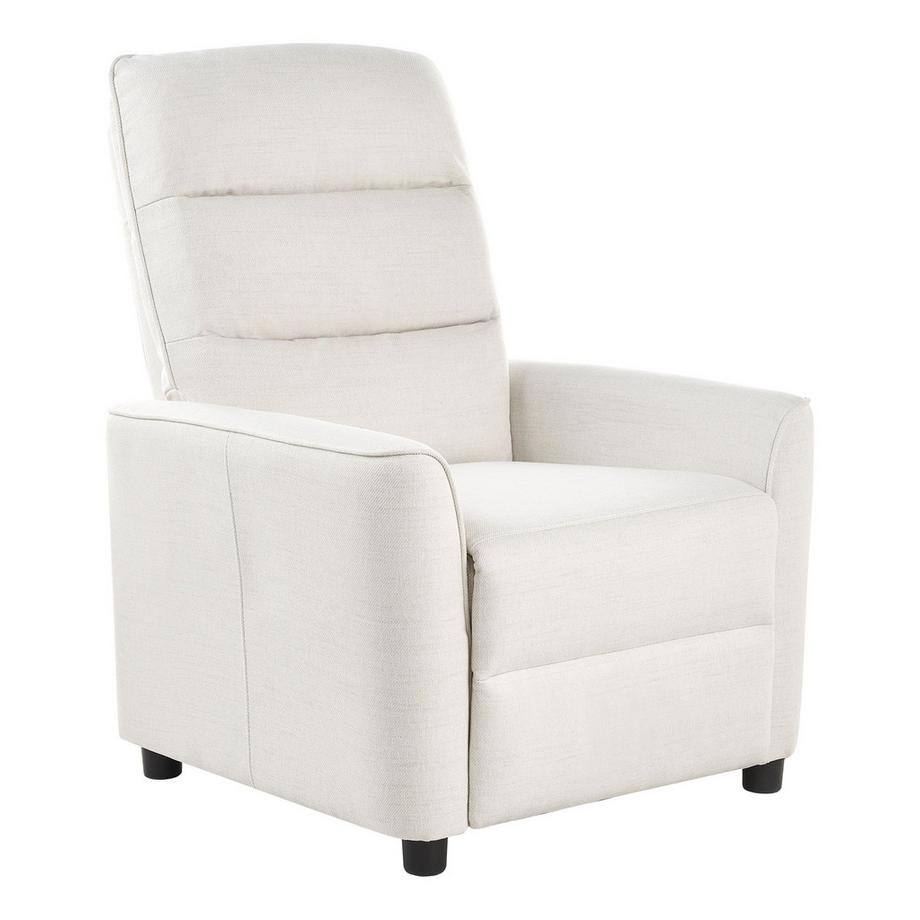 Beliani Fauteuil inclinable en Tissu Traditionnel SANDE  