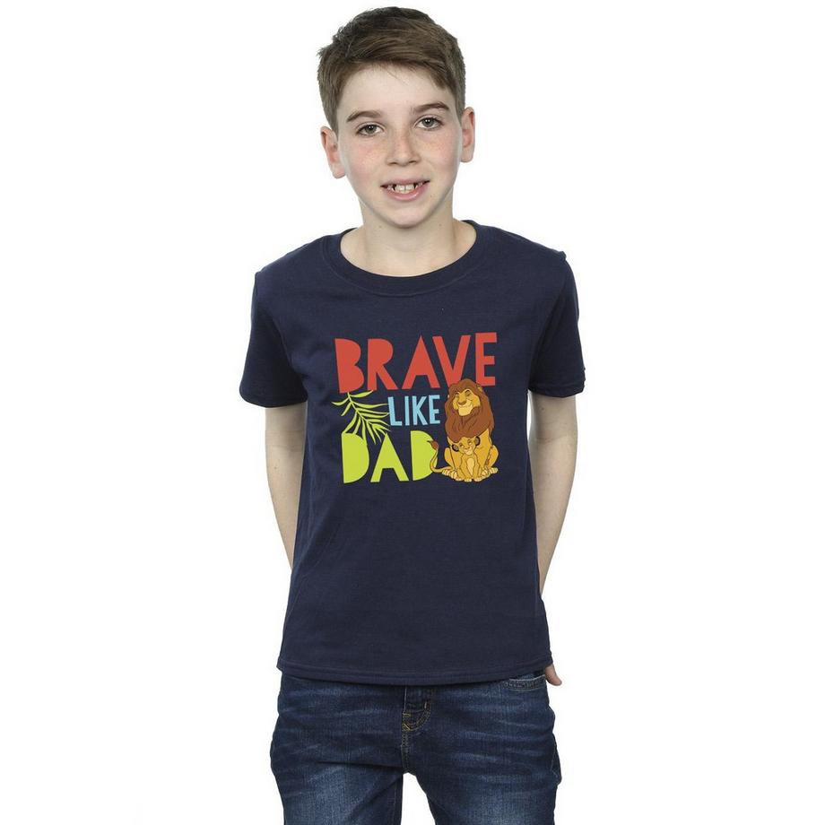 Disney  Tshirt THE LION KING BRAVE LIKE DAD 