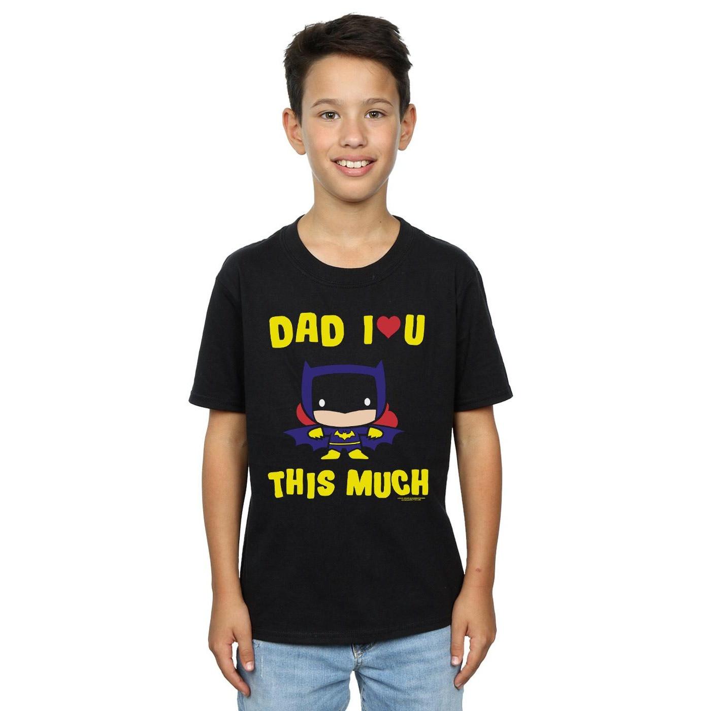 DC COMICS  Dad I Love You This Much TShirt 