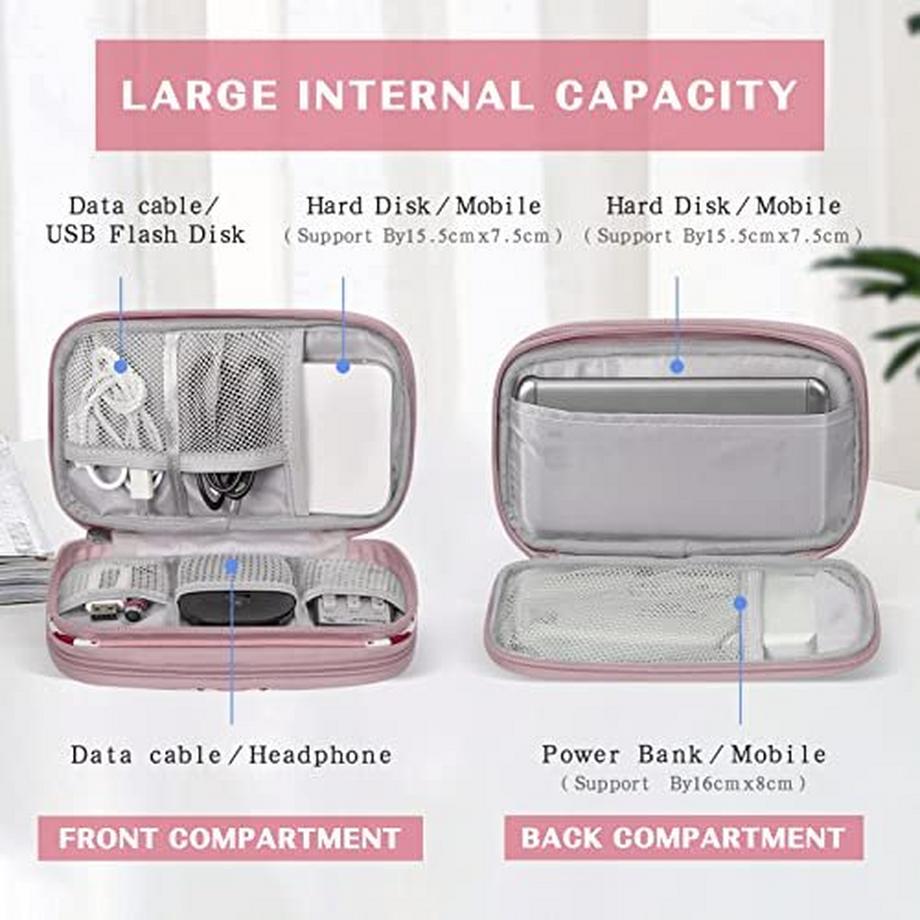 Only-bags.store  Kabeltasche, Elektronik Tasche Organizer, Kabel Organizer Kabeltasche Elektronik Zubehör Organizer Tasche Universal Tasche für Zubehör 