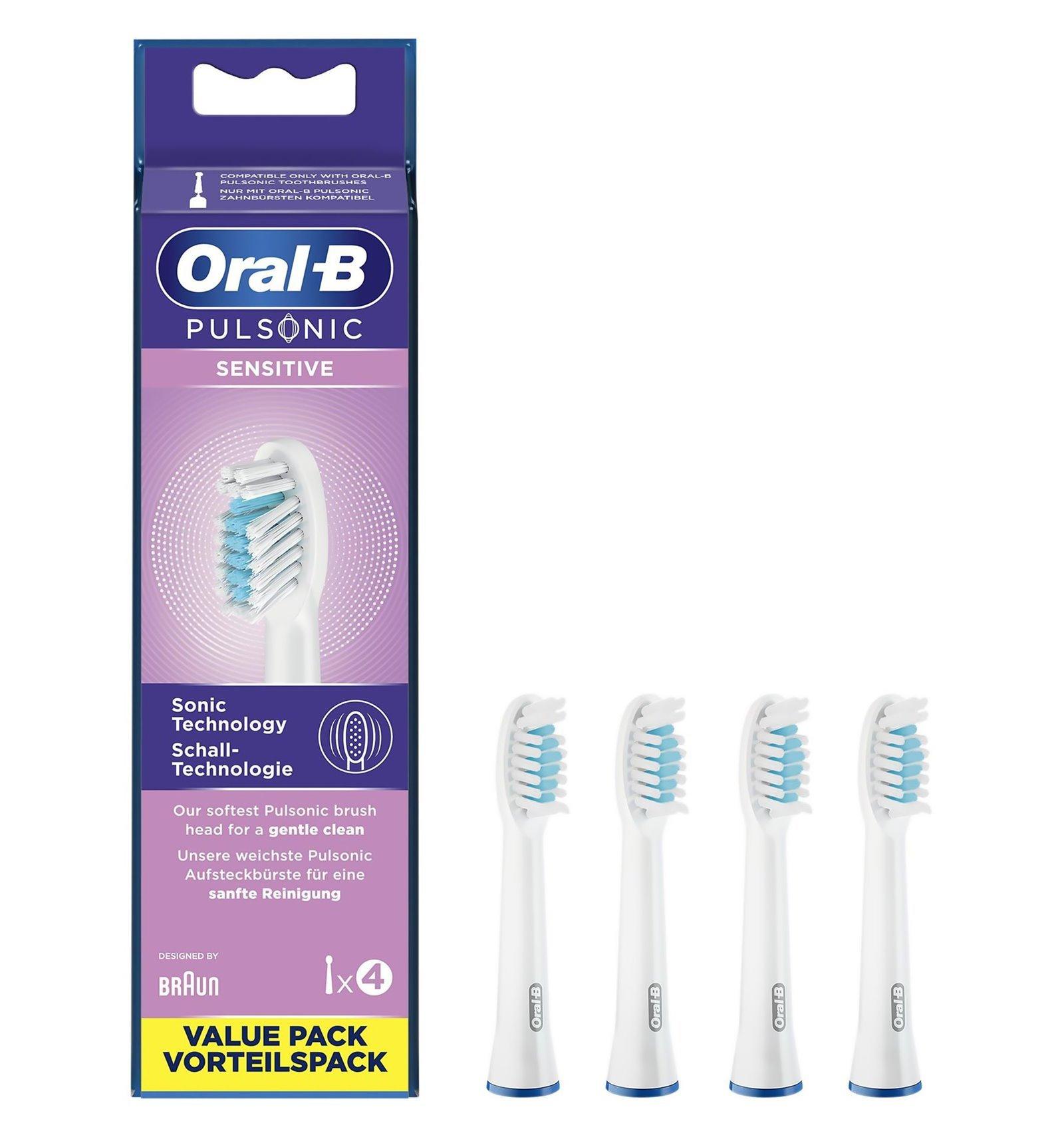 Oral-B Oral-B Pulsonic - Aufsteckbürsten 4er Set  