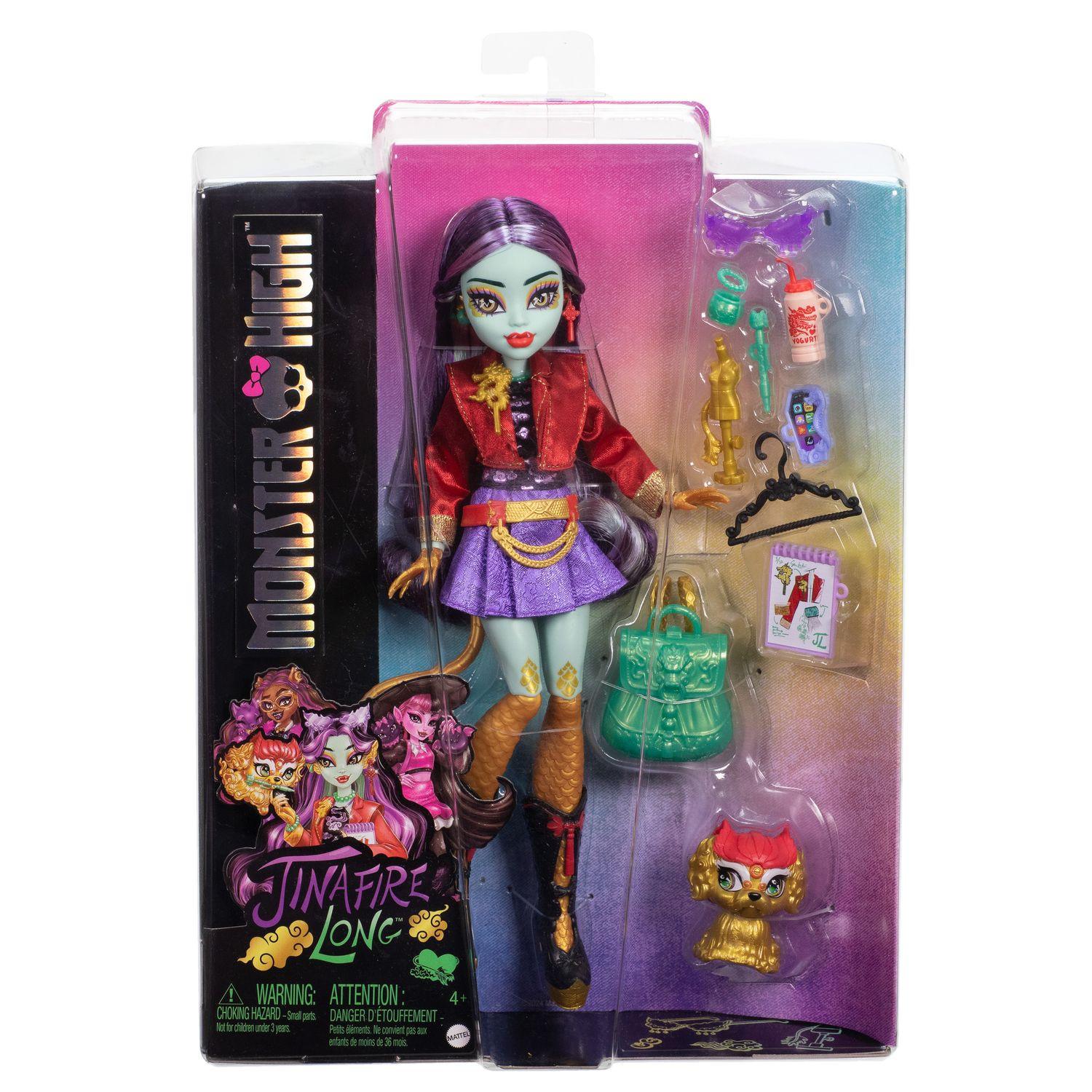 Mattel  Monster High Puppe Jinafire Long 