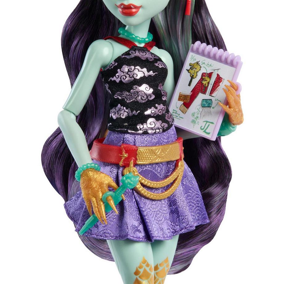 Mattel  Monster High Puppe Jinafire Long 