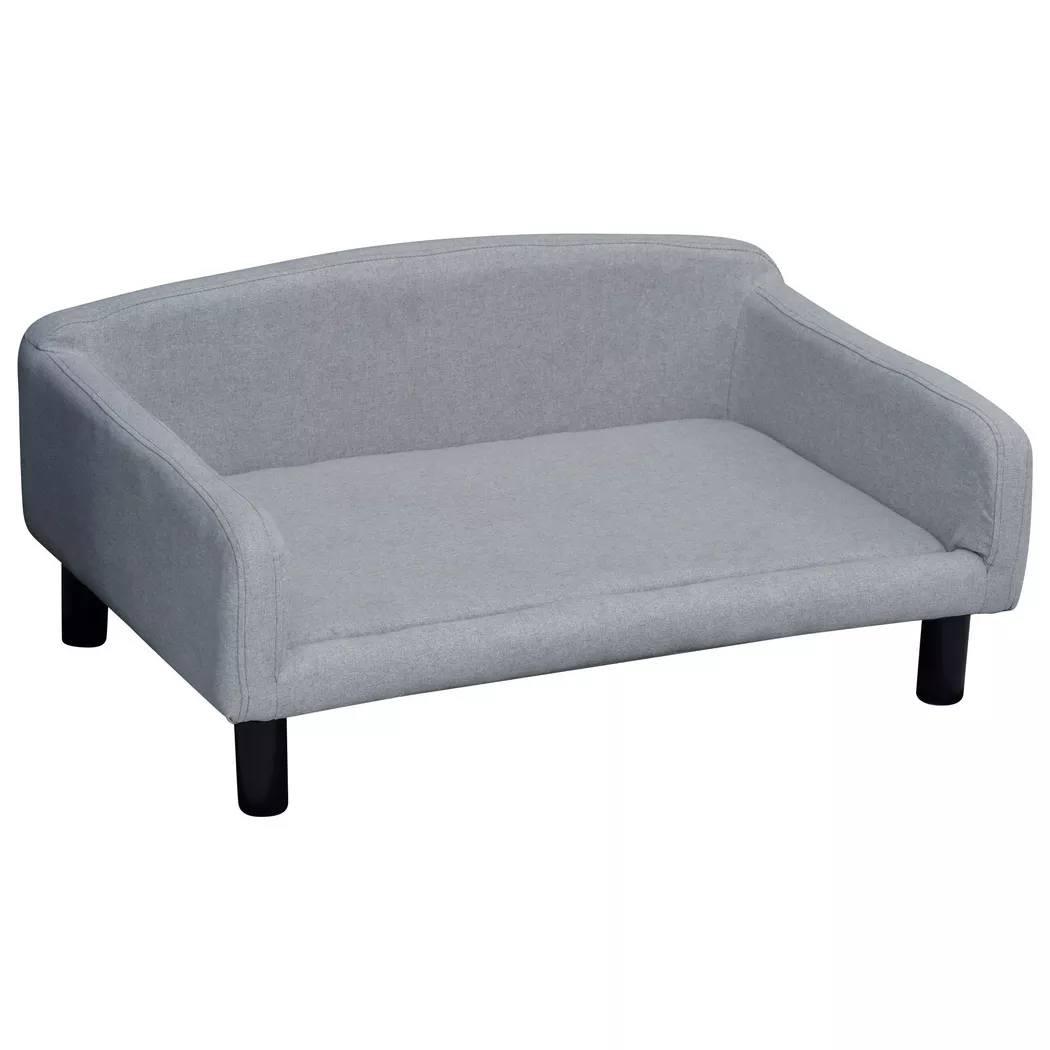 PawHut - Hundesofa, One Size, Grau