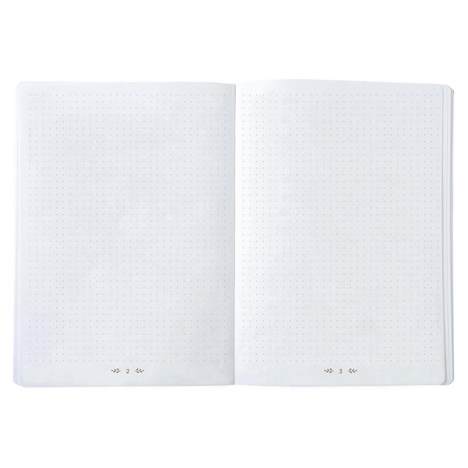 QUO-VADIS NOTIZHEFT 21 DOTS POINT ML Life Journal - 15x21 cm  