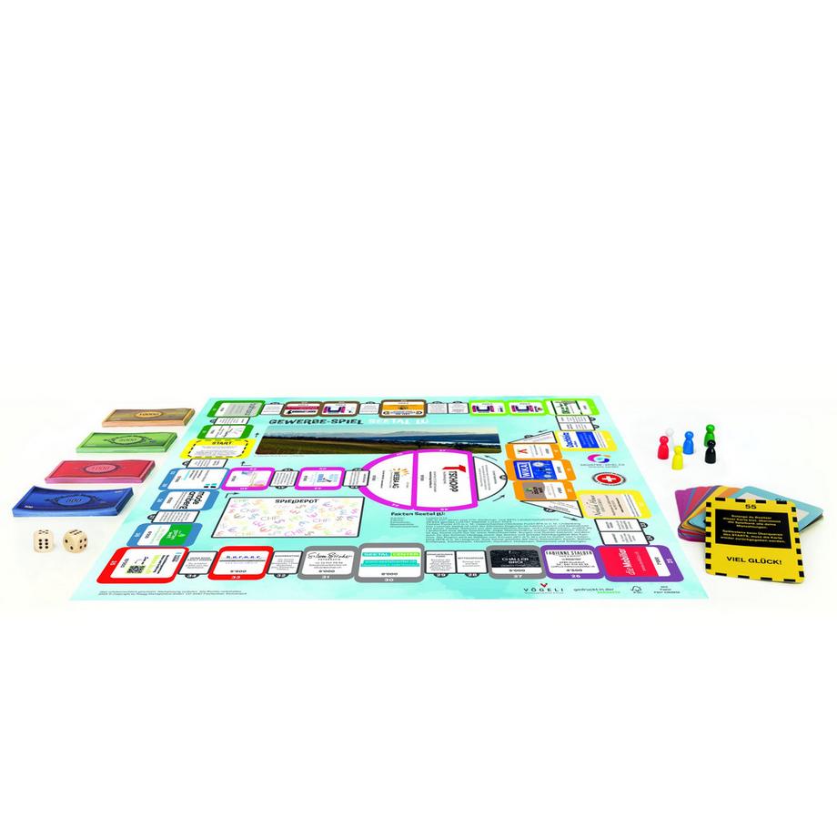 GEWERBE-SPIEL  Brettspiel SEETAL LU (Deutsch) 