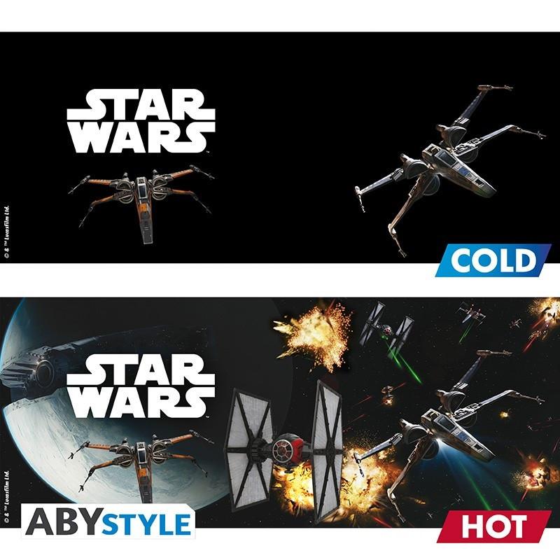 Abystyle  Mug - Thermo-réactif - Star Wars - Space Battle 