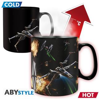 Abystyle  Mug - Thermo-réactif - Star Wars - Space Battle 