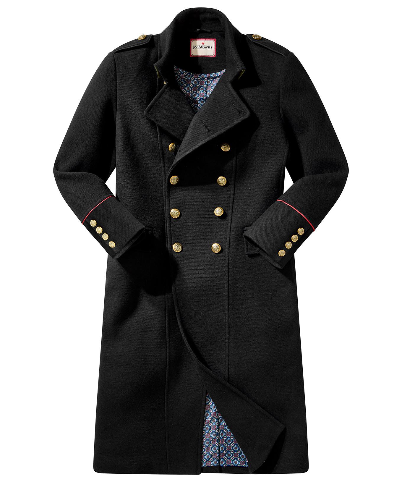 Joe Browns Mantel im Military Stil  