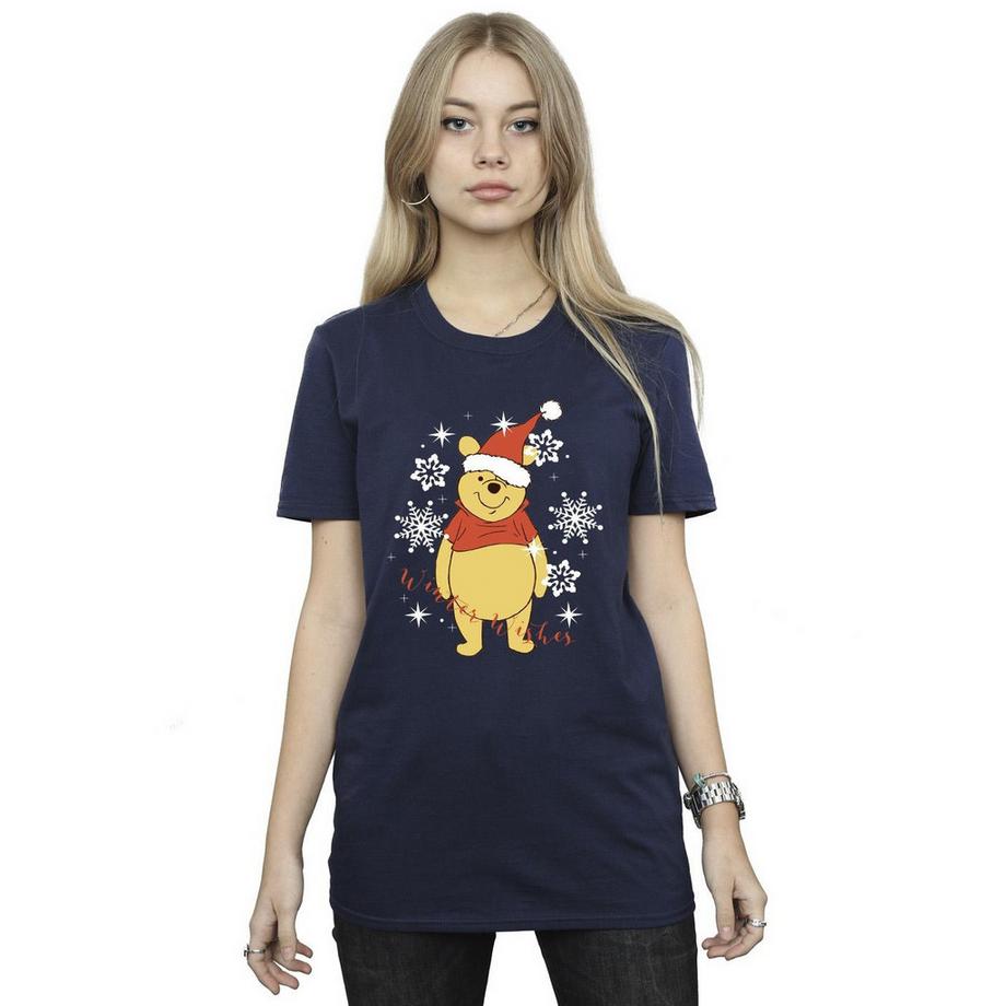 Winter Wishes Maglietta Ampia Winnie The Pooh