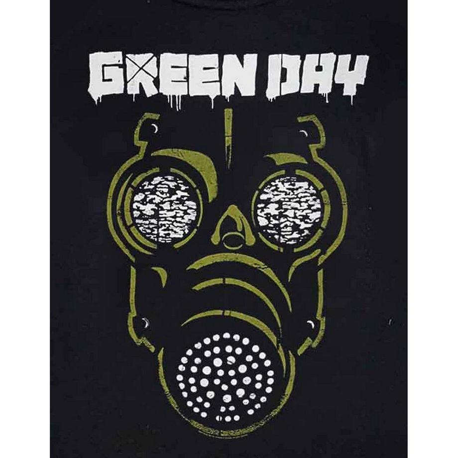 Green Day Green Mask T-Shirt Manches Raglan  