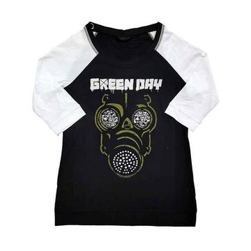 Green Mask TShirt  Raglanärmel