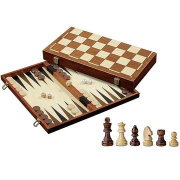 Spiele Schach-Backgammon-Dame-Set (45mm)