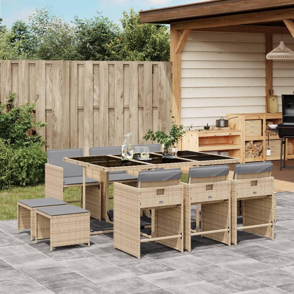 VidaXL Garten essgruppe poly-rattan  