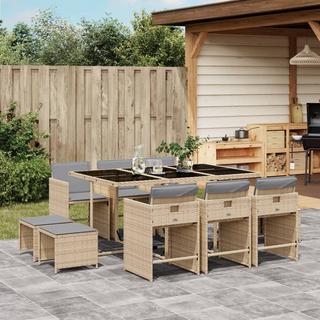 VidaXL Garten essgruppe poly-rattan  