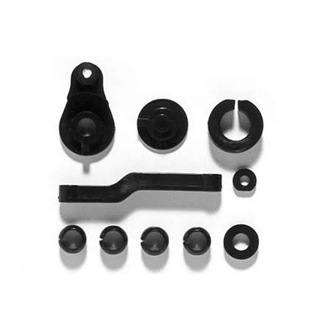 Tamiya -  51005 RC-Modellbau ersatzteil & zubehör Servo-Horn, Schwarz
